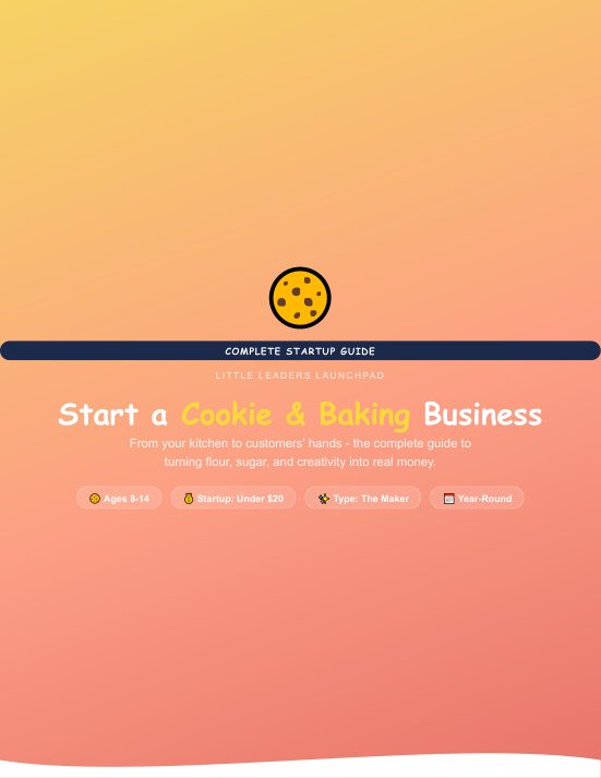 Cookie & Baking guide cover