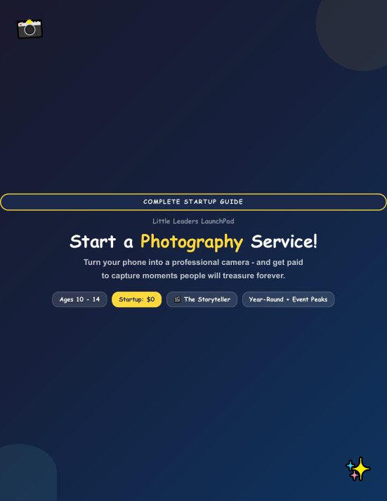 Photography guide cover