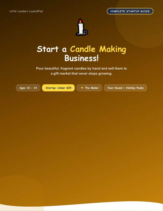 Candle Making guide cover