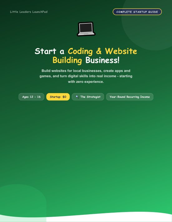 Coding & Website Building guide cover