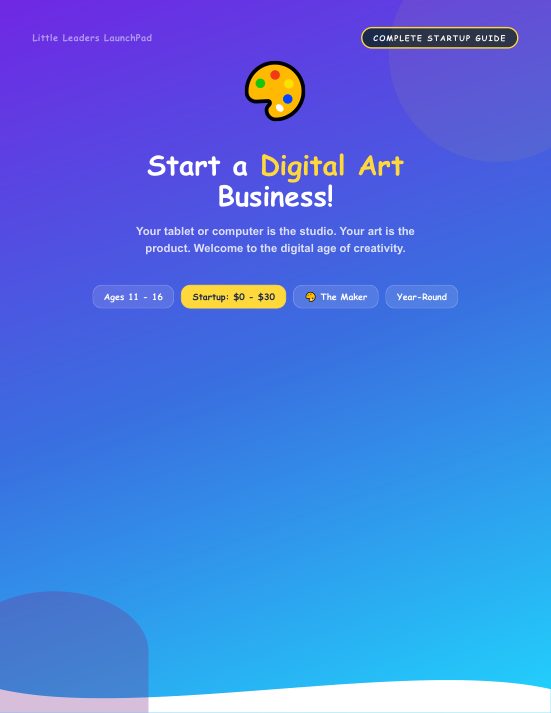Digital Art & Commissions guide cover