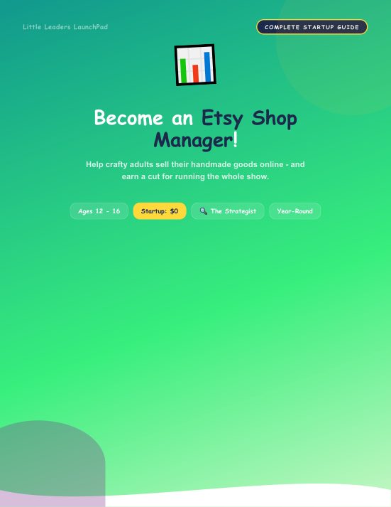 Etsy Shop Manager guide cover