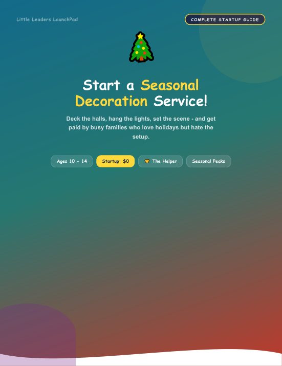 Seasonal Decoration guide cover
